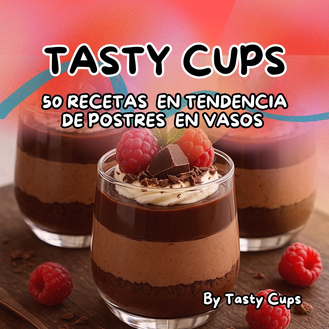 Tasty Cups- Postres en vasos + 6  BONOS